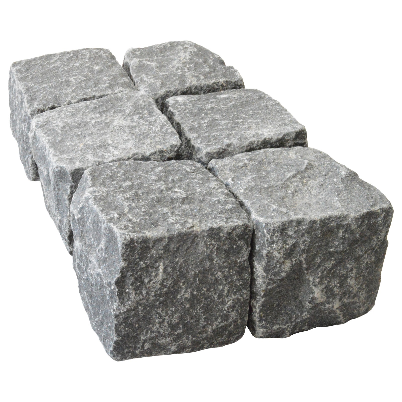 Granit Chaussesten Sort Indisk 9-12cm i BIG BAG