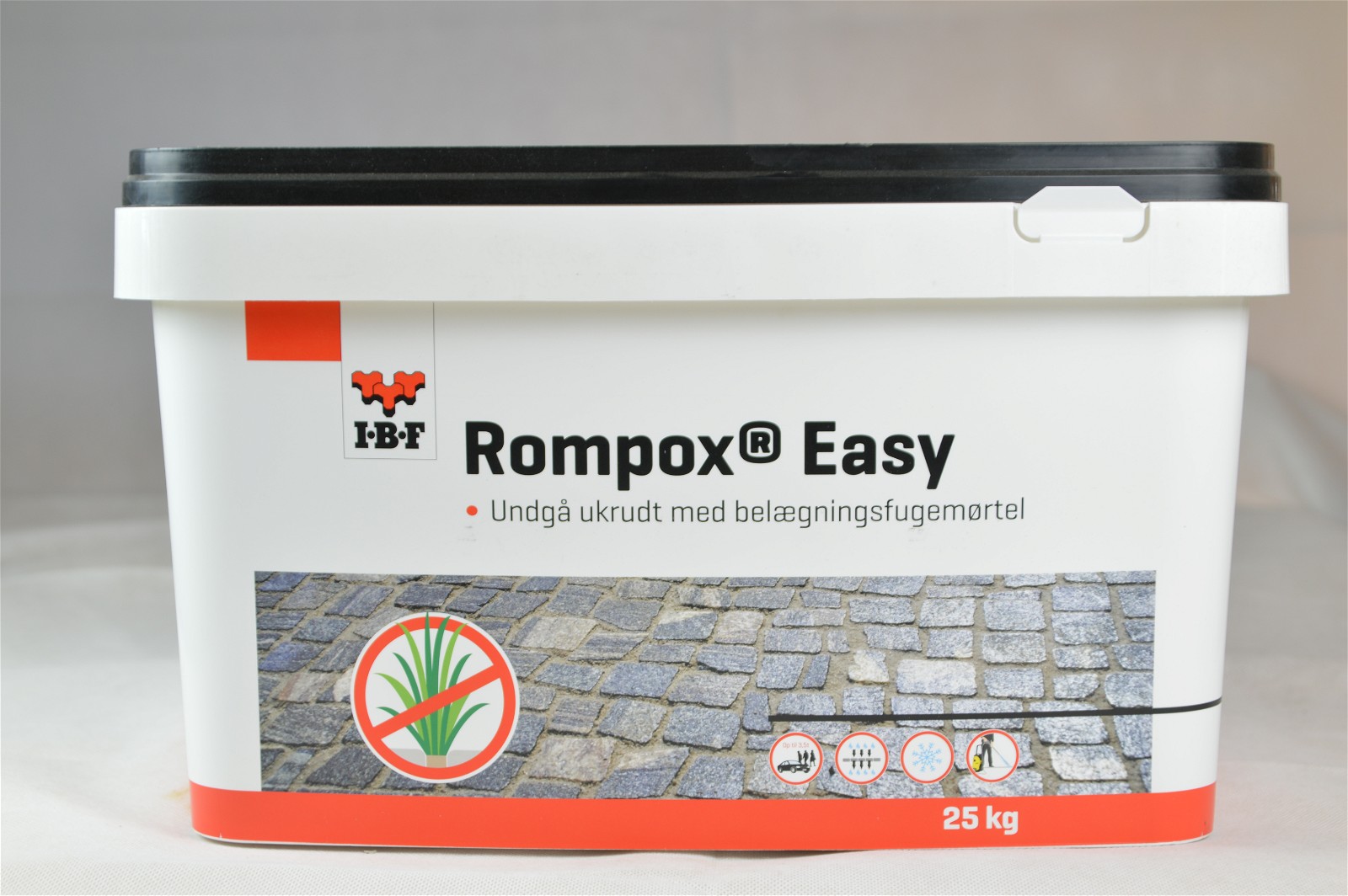 Rompox-easy Sort 25 kg (sort låg)