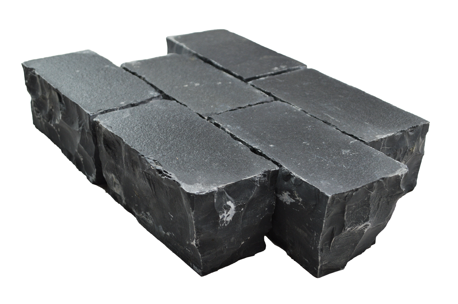 Limestone Black (skifer-variant) Brosten 10x20x8-10 cm