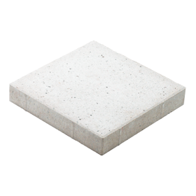 Flise 40x40x6,5 cm Lys beton